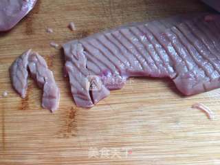 酱爆腰花的做法步骤:2