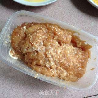 #ACA烘焙明星大赛#酥香鸡排的做法步骤:4
