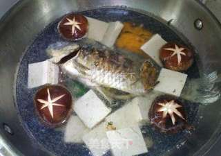 鲫鱼豆腐汤的做法步骤:9