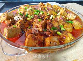 【麻婆豆腐】川菜经典的做法步骤:11