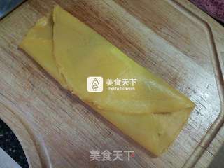 #ACA烘焙明星大赛#芒果班戟的做法步骤:14