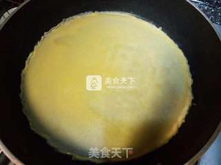 #ACA烘焙明星大赛#芒果班戟的做法步骤:7