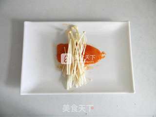 #ACA烘焙明星大赛#金针菇鸡肉卷的做法步骤:6