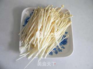 #ACA烘焙明星大赛#金针菇鸡肉卷的做法步骤:5