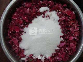 #ACA烘焙明星大赛#玫瑰鲜花饼的做法步骤:3