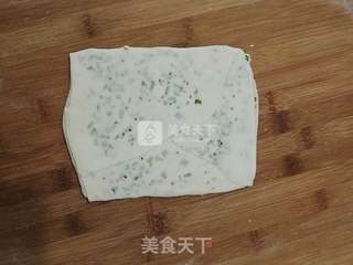 #ACA烘焙明星大赛#葱香芝麻酥饼的做法步骤:17