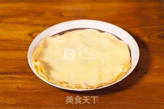 家有平底锅 就能做的美味甜品—芒果班戟的做法步骤:9