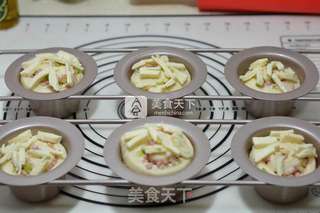 #ACA烘焙明星大赛#培根香葱奶酪卷的做法步骤:12