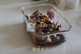 豉椒蒸排骨的做法步骤:2