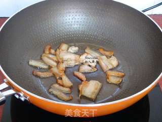 豆角炒肉的做法步骤:6