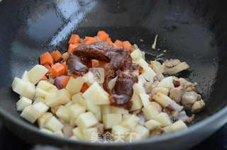 咖喱鸡肉焖饭的做法步骤:6