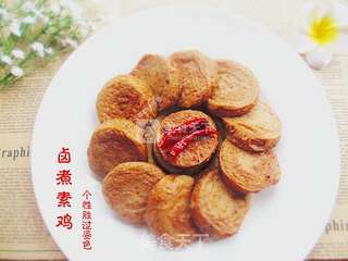卤煮素鸡的做法步骤:6