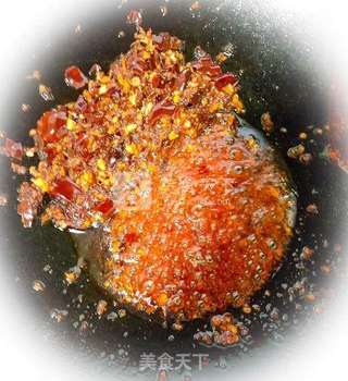 水煮肉片配豆花的做法步骤：4