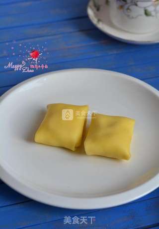 芒果班戟的做法步骤:14