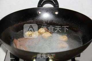 鸭血粉丝汤的做法步骤:6