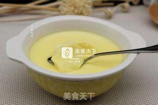 牛奶炖蛋的做法步骤:9