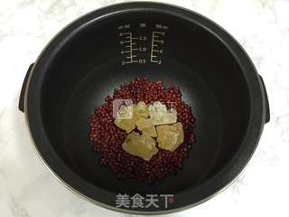 红豆椰果羹的做法步骤:3