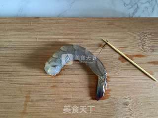 丝瓜酿虾的做法步骤:4
