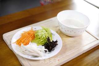 五彩韩式煎饼的做法步骤:3