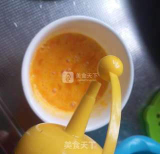 虾皮胡萝卜菠菜鸡蛋羹的做法步骤:6