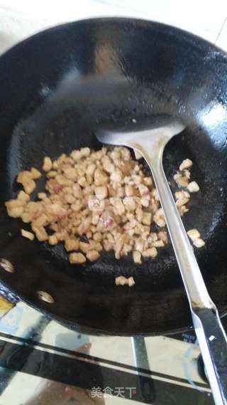 豆腐炒肉丁的做法步骤:3