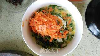 马齿苋炒鸡蛋的做法步骤：3
