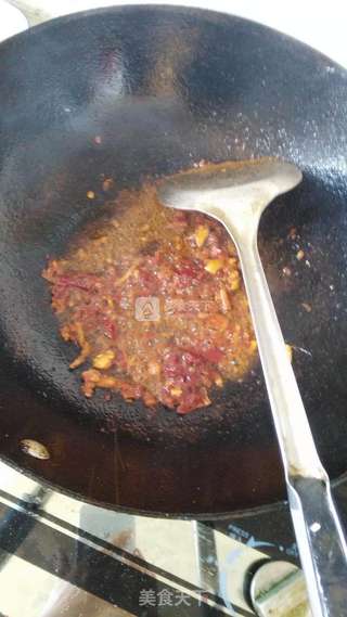 豆腐炒肉丁的做法步骤:5