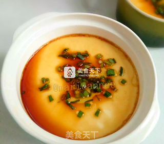 香葱鸡蛋羹的做法步骤:8