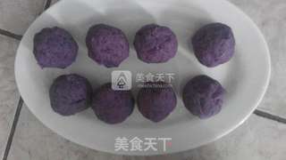 晶莹剔透——紫薯水晶粽的做法步骤:4