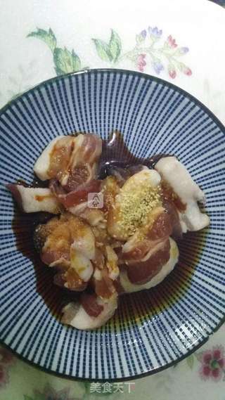 茄子青豆酱肉面的做法步骤：2