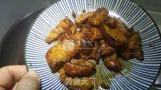 茄子青豆酱肉面的做法步骤：5