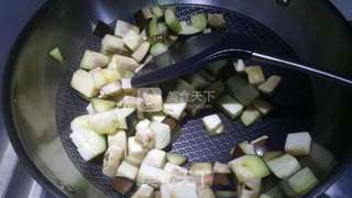 茄子青豆酱肉面的做法步骤：6