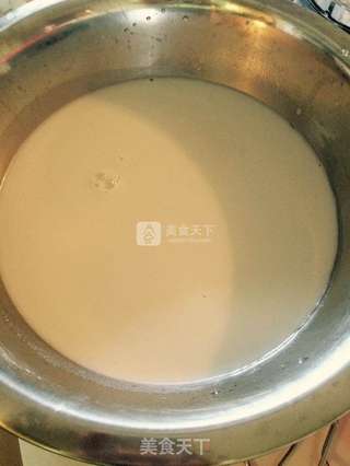 奇亚籽糯米圆布丁的做法步骤:3