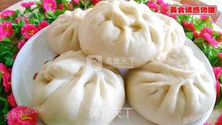 豆角肉包的做法步骤:9
