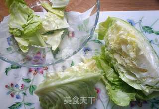 酸辣炝炒手撕圆白菜的做法步骤:2