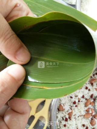 红枣粽子的做法步骤:9