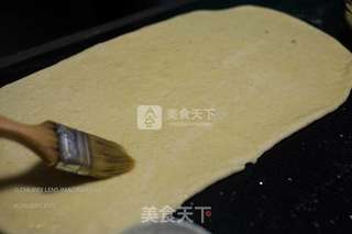 巧克力双色奶香花卷的做法步骤:6