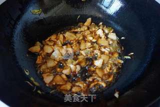青菜肉片炒面的做法步骤:8