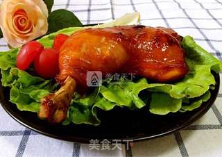 #ACA烘焙明星大赛#烤鸡腿的做法步骤:6