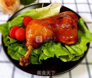#ACA烘焙明星大赛#烤鸡腿的做法步骤:7