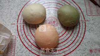 #ACA烘焙明星大赛#三色小吐司的做法步骤:6
