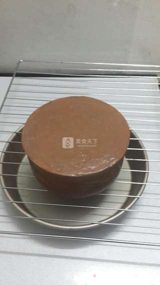 #ACA烘焙明星大赛#巧克力镜面淋面蛋糕的做法步骤:22