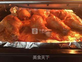 #ACA烘焙明星大赛#【奥尔良鸡腿】自制肯德基美味的做法步骤:8