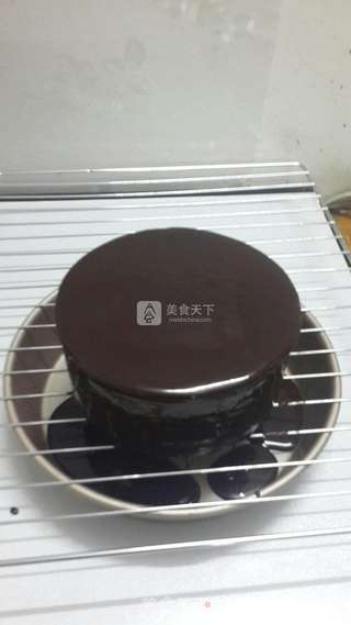 #ACA烘焙明星大赛#巧克力镜面淋面蛋糕的做法步骤:23