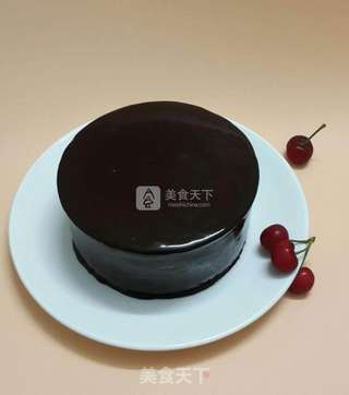 #ACA烘焙明星大赛#巧克力镜面淋面蛋糕的做法步骤:24