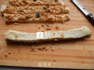#ACA烘焙明星大赛# 肉松手撕面包的做法步骤：14