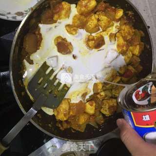 泰式黄咖喱鸡的做法步骤:9