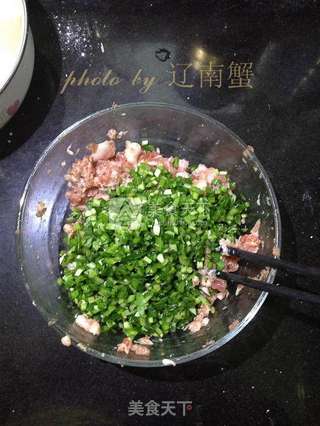 猪肉锅贴的做法步骤:7