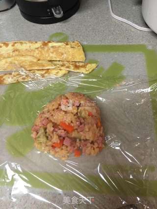 日式蔬菜饭团的做法步骤:10