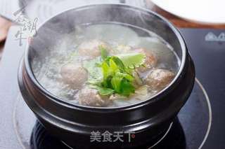 牛肉丸萝卜汤的做法步骤:8